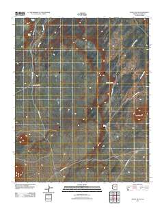 Roden Crater 2011 topographic map thumbnail