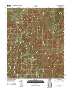 Roof Butte 2011 topographic map thumbnail