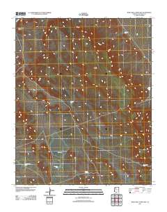 Rose Well Camp East 2011 topographic map thumbnail