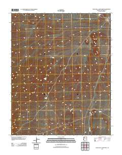 Rose Well Camp West 2011 topographic map thumbnail