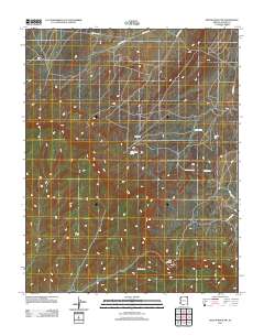Rough Rock NW 2011 topographic map thumbnail