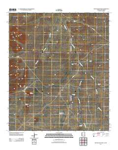 Round Mountain 2011 topographic map thumbnail