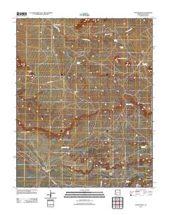 Round Rock 2011 topographic map thumbnail