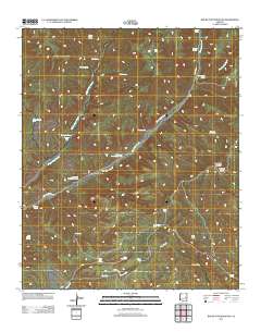 Round Top Mountain 2011 topographic map thumbnail