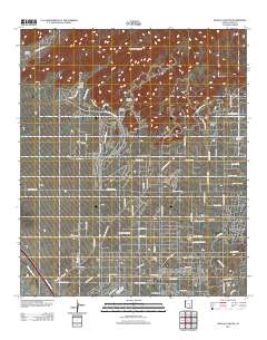 Ruelas Canyon 2011 topographic map thumbnail
