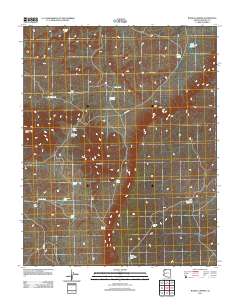 Russell Spring 2011 topographic map thumbnail
