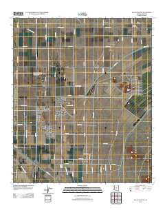 Sacaton Butte 2011 topographic map thumbnail