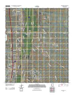 Sahuarita 2012 topographic map thumbnail