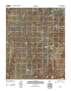 Salado 2011 topographic map thumbnail