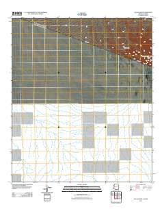 San Agustin 2011 topographic map thumbnail