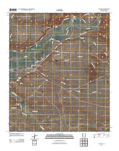 San Jose 2011 topographic map thumbnail