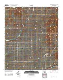 San Pedro Ranch 2011 topographic map thumbnail