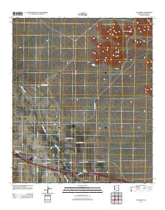 San Simon 2011 topographic map thumbnail