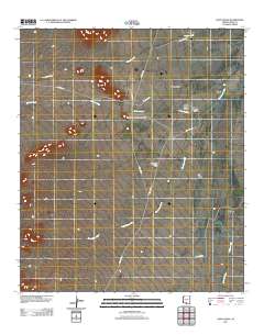 Santa Rosa 2011 topographic map thumbnail