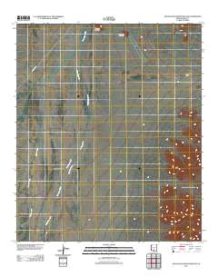 Santa Rosa Mountains NW 2011 topographic map thumbnail