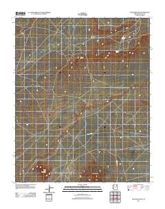 Star Mountain 2011 topographic map thumbnail