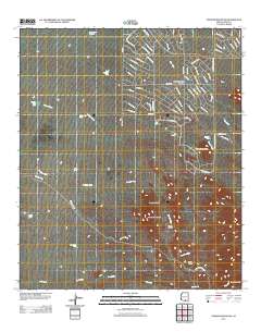 Stevens Mountain 2011 topographic map thumbnail