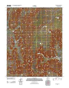 Moccasin 2011 topographic map thumbnail