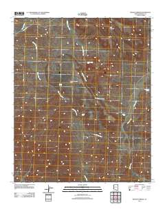 Mohave Springs 2011 topographic map thumbnail