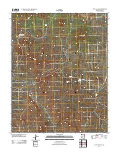 Mustang Knoll 2011 topographic map thumbnail