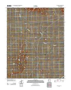 Pipe Valley 2011 topographic map thumbnail