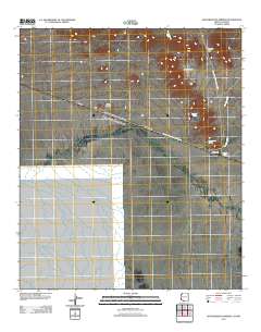 Quitobaquito Springs 2011 topographic map thumbnail