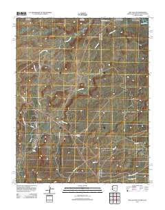 Teec Nos Pos 2011 topographic map thumbnail