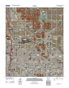 Union Hills 2011 topographic map thumbnail