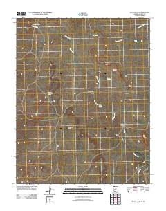 White Pockets 2011 topographic map thumbnail