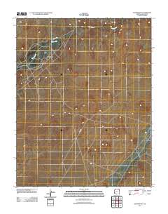 Dennehotso 2011 topographic map thumbnail