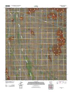 Hickiwan 2011 topographic map thumbnail