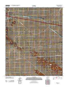 Hope SE 2011 topographic map thumbnail