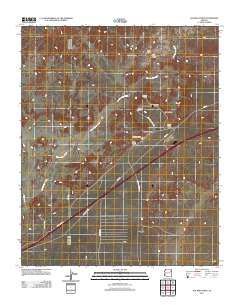 Kachina Point 2011 topographic map thumbnail