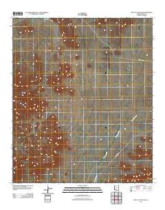 West of Ventana 2011 topographic map thumbnail
