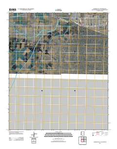 Gadsden OE S 2011 topographic map thumbnail