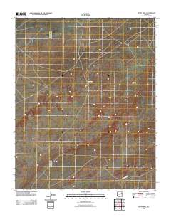 Betty Well 2011 topographic map thumbnail