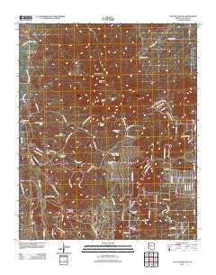 Sullivan Buttes 2011 topographic map thumbnail