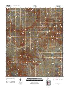 Sunflower Butte 2011 topographic map thumbnail