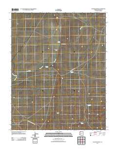 Sunshine Ridge 2011 topographic map thumbnail