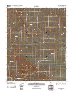 Supai Camp SE 2011 topographic map thumbnail