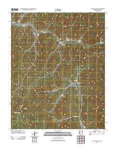 Tah Chee Wash 2011 topographic map thumbnail