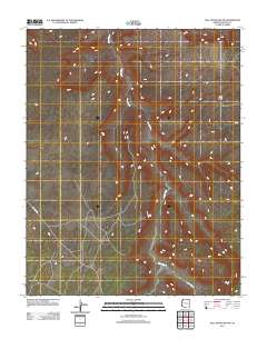 Tall Mountain NW 2011 topographic map thumbnail