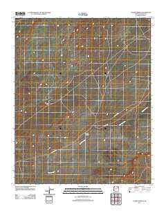 Tanner Springs 2011 topographic map thumbnail