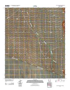 Tecolote Ranch 2011 topographic map thumbnail