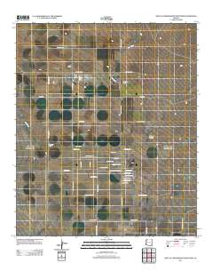 West of Greasewood Mountain 2011 topographic map thumbnail