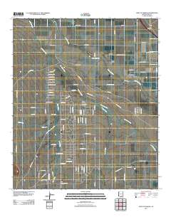 West of Marana 2011 topographic map thumbnail