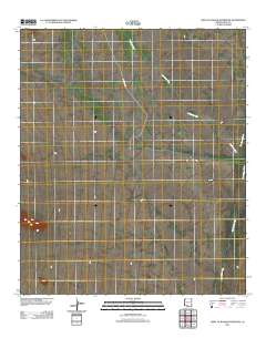 West of Wahak Hotrontk 2011 topographic map thumbnail