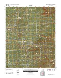 West of Window Rock 2011 topographic map thumbnail