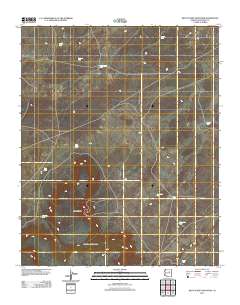 West Sunset Mountain 2011 topographic map thumbnail
