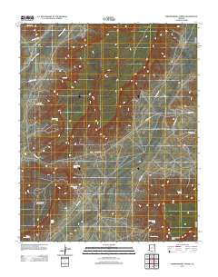 Whippoorwill Spring 2011 topographic map thumbnail